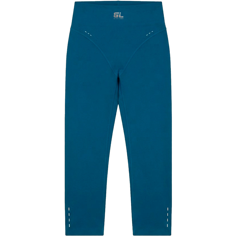 Black Limba pantalones y mallas largas fitness mujer Strong motion 03