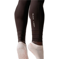 Black Limba pantalones y mallas largas fitness mujer Trackline vista detalle