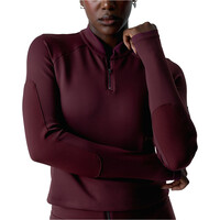 Black Limba sudaderas deportivas mujer Peak Motion vista frontal