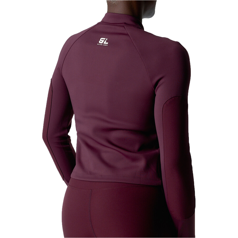 Black Limba sudaderas deportivas mujer Peak Motion vista trasera