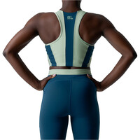 Black Limba sujetadores deportivos Aqualine vista trasera