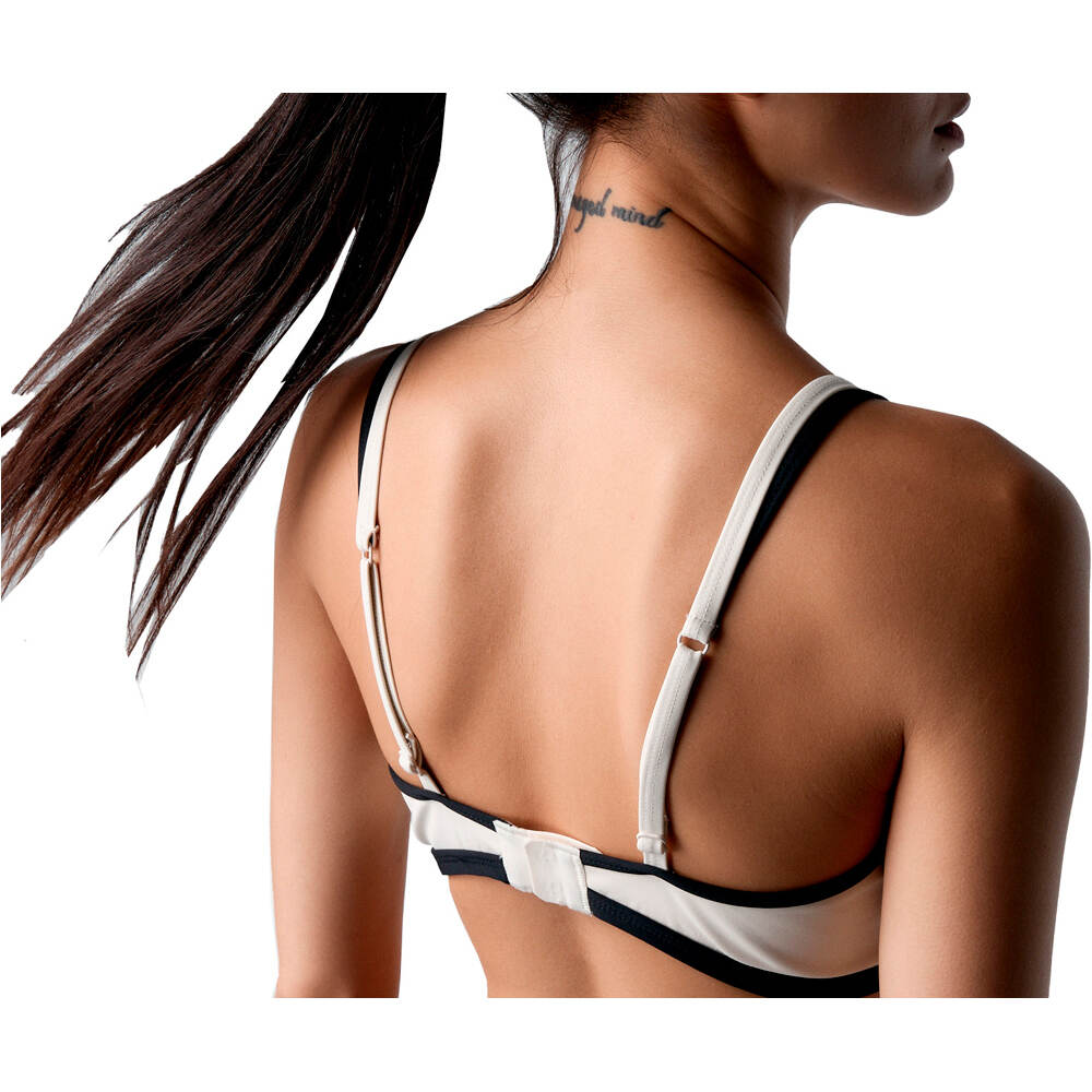 Black Limba sujetadores deportivos Core vista trasera