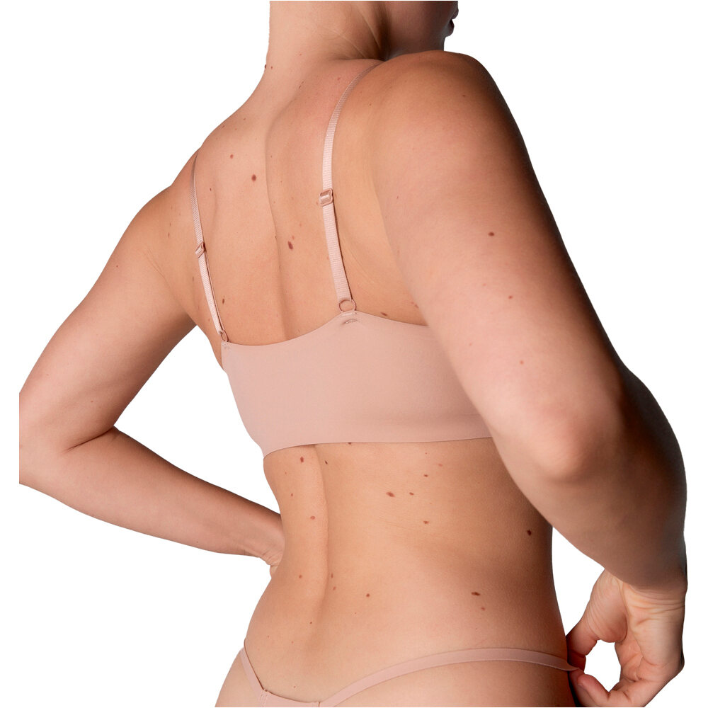 Black Limba sujetadores deportivos Eryx vista trasera