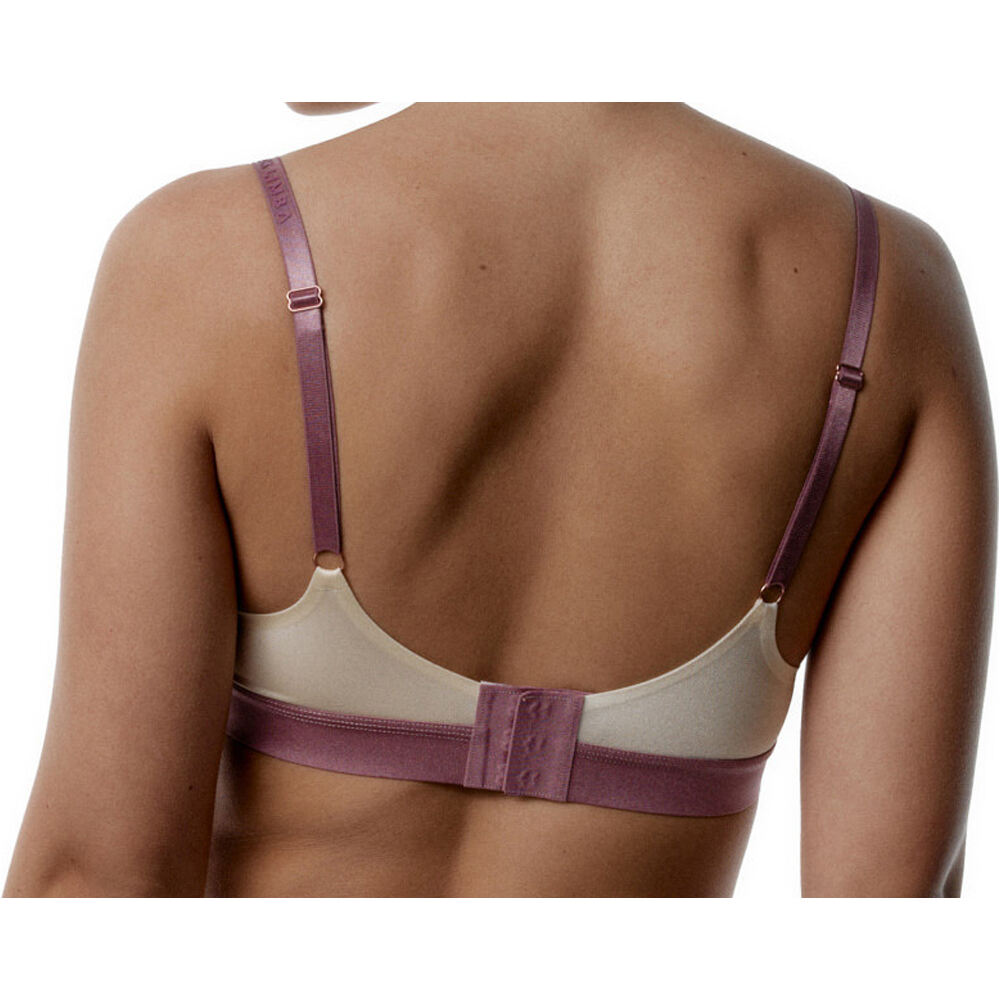 Black Limba sujetadores deportivos Glint vista trasera