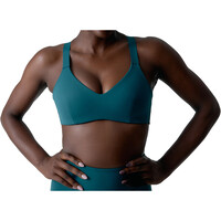 Black Limba sujetadores deportivos Impact line vista frontal