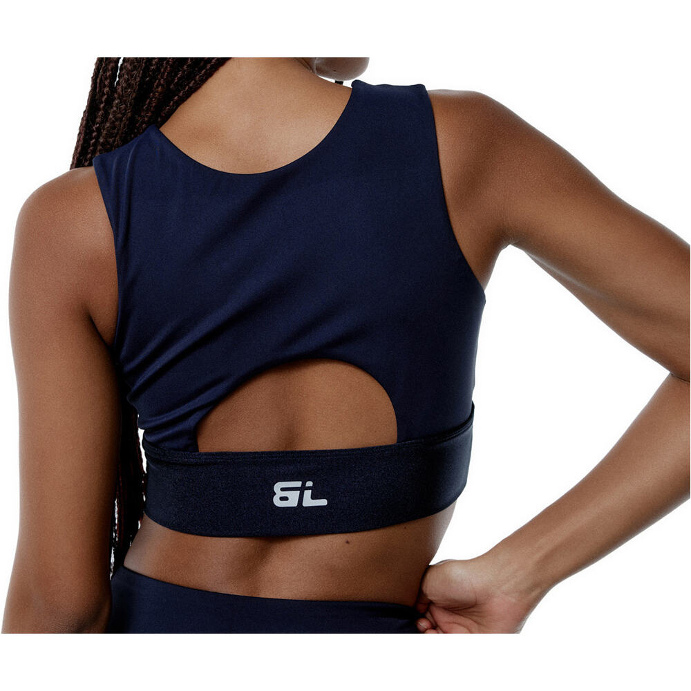 Black Limba sujetadores deportivos LiftPower vista trasera