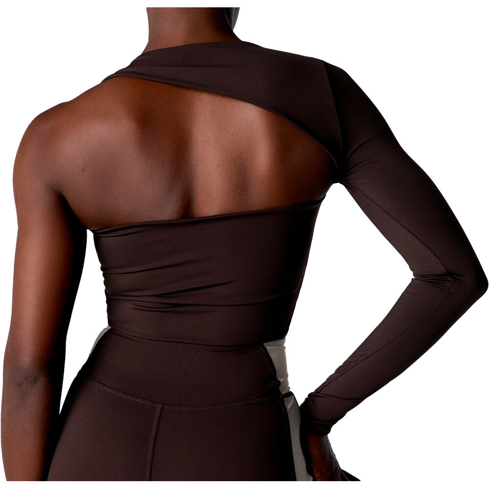 Black Limba sujetadores deportivos Lynor vista trasera