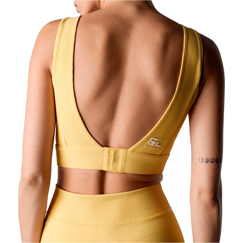 Black Limba sujetadores deportivos Riva vista trasera