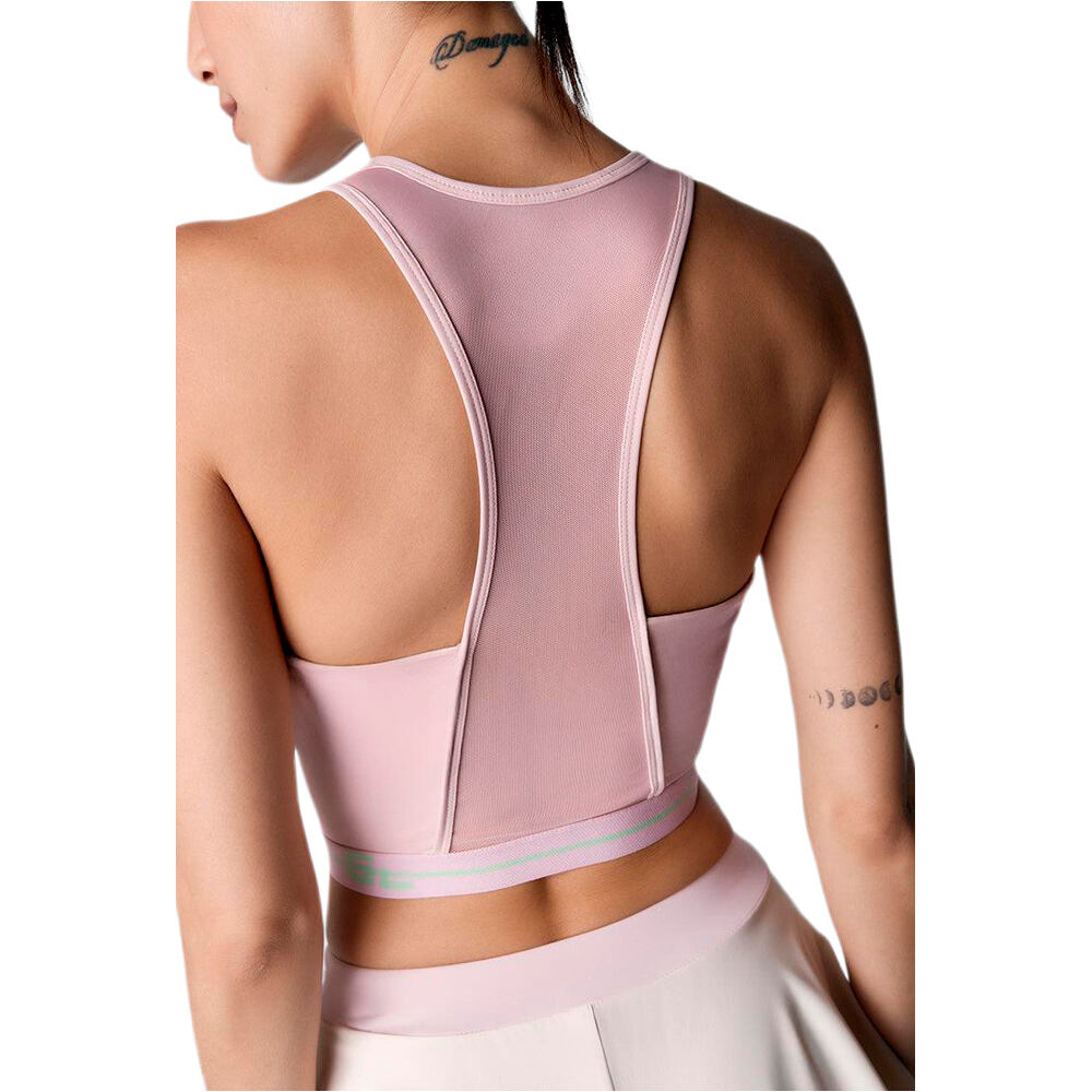 Black Limba sujetadores deportivos Serena vista trasera