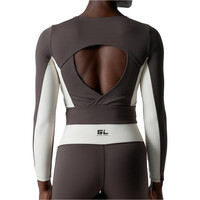 Black Limba sujetadores deportivos Sharpline vista trasera