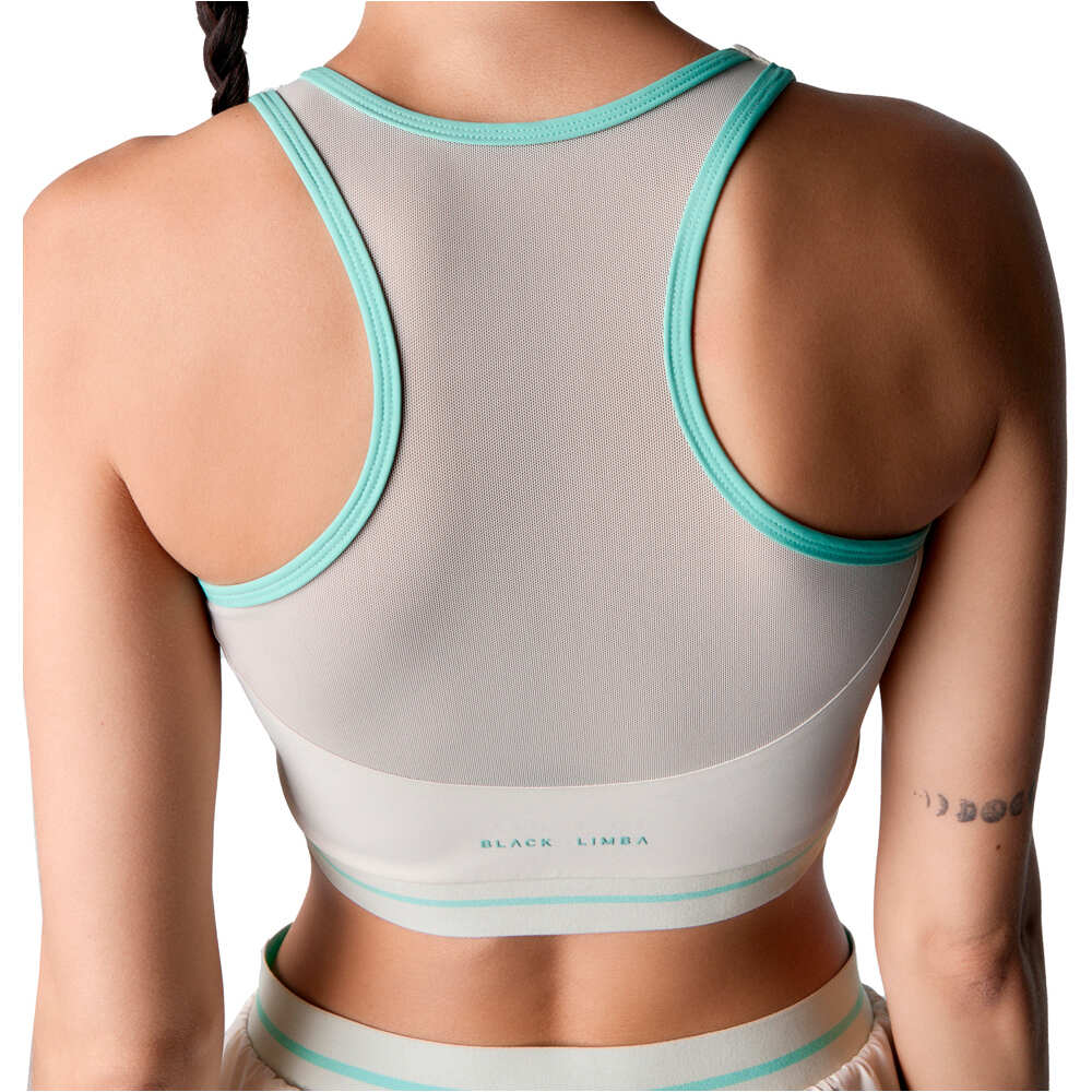 Black Limba sujetadores deportivos Tokio vista trasera