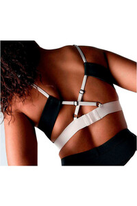 Black Limba sujetadores deportivos Top deportivo Donna vista trasera