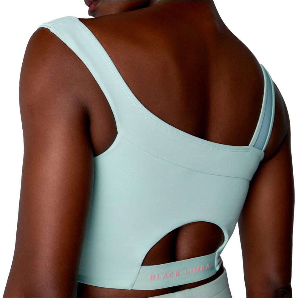 Black Limba sujetadores deportivos Vals vista trasera