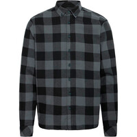 Blend camisa manga larga hombre Shirt black squares 03