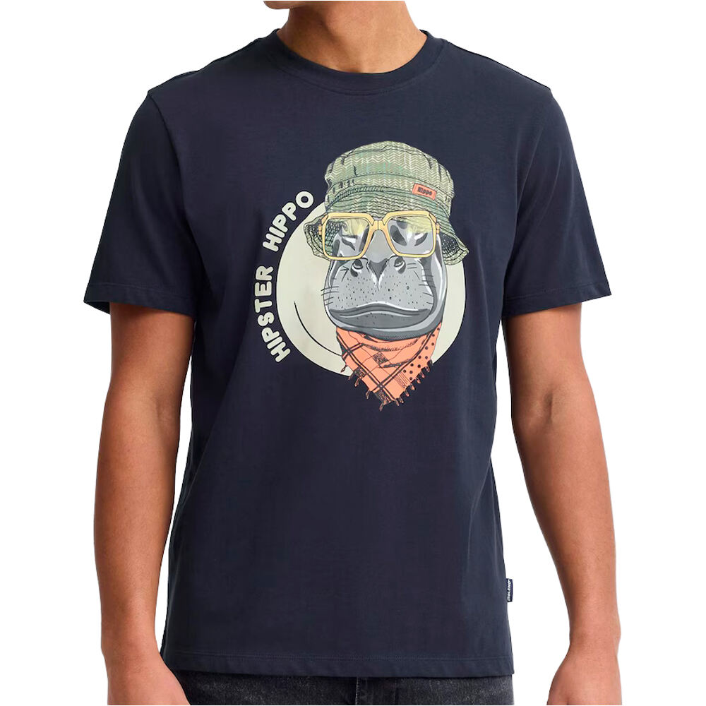 Blend camiseta manga corta hombre BHKurt hipo funny tee vista frontal