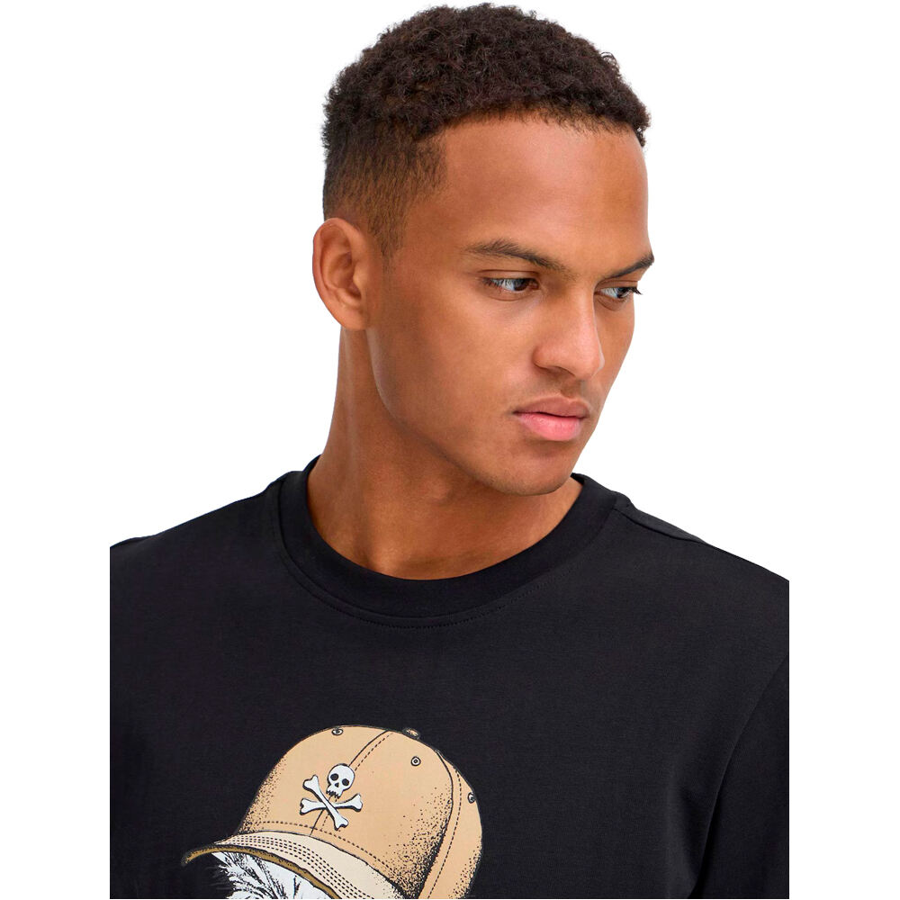 Blend camiseta manga corta hombre BHKurt ostrich funny tee vista detalle