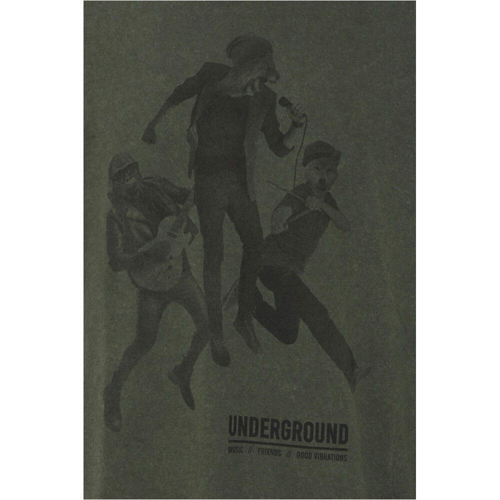 Blend camiseta manga corta hombre degrade tshirt vista detalle