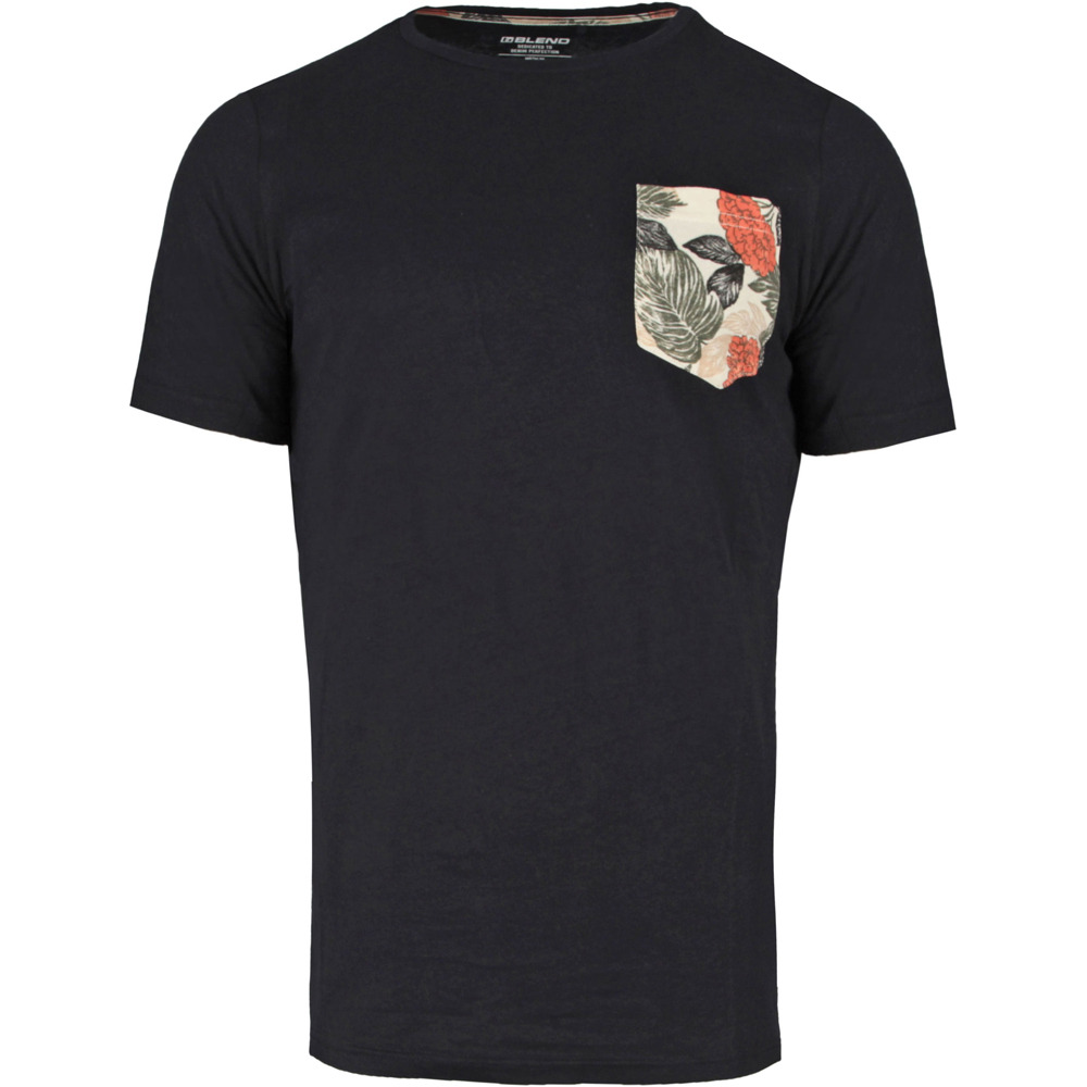 Blend camiseta manga corta hombre pocket vista frontal