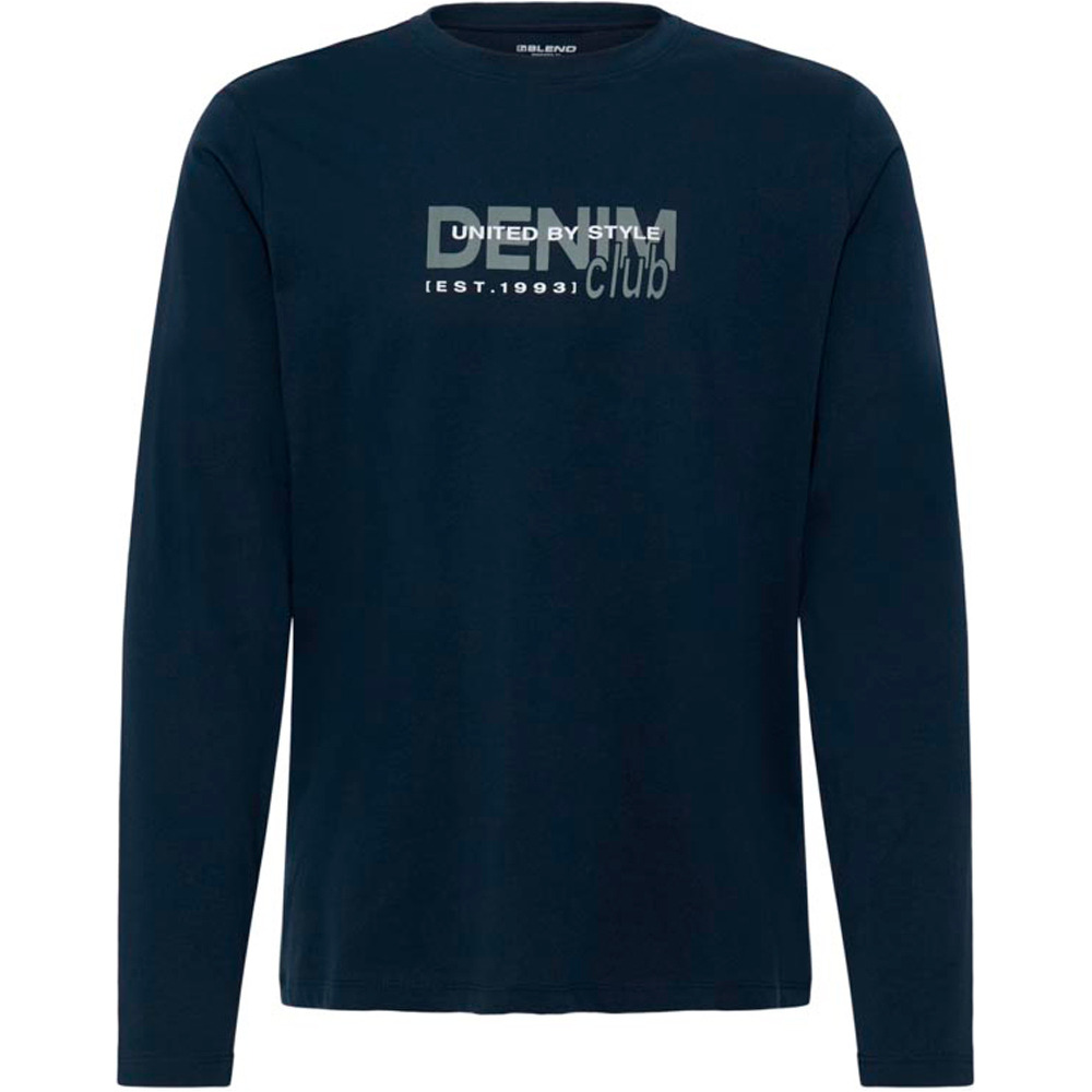 Blend camiseta manga larga hombre BHKASMIR LS LOGO TEE 03