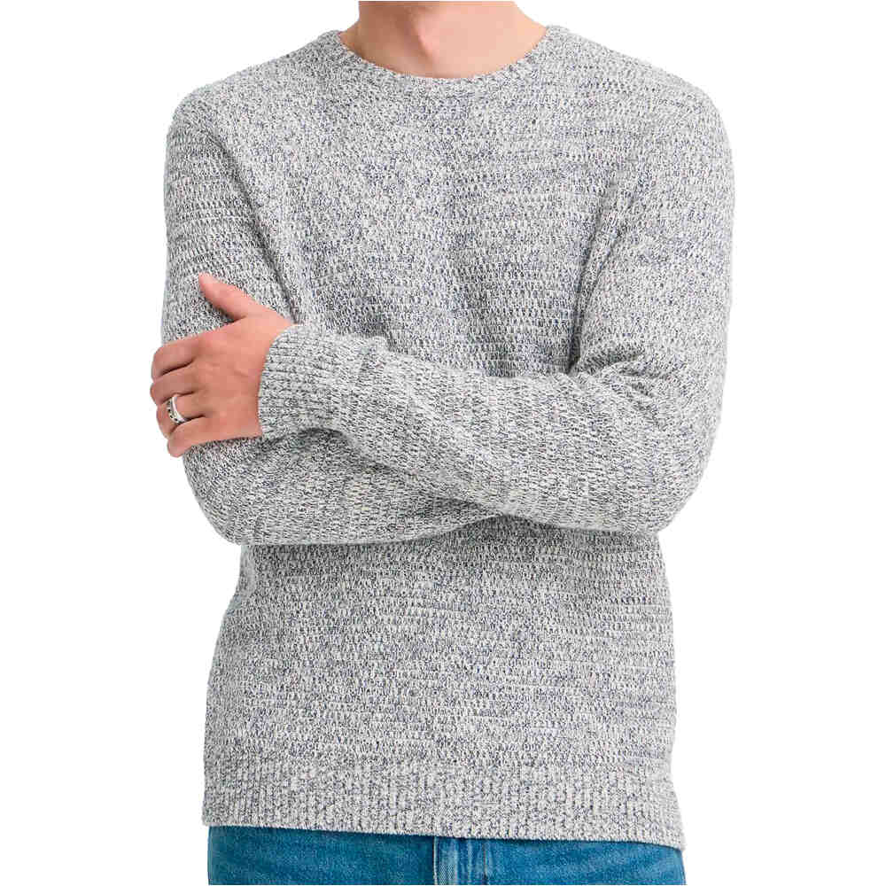Blend jersey hombre BHCATO CREW 2-TONE vista frontal
