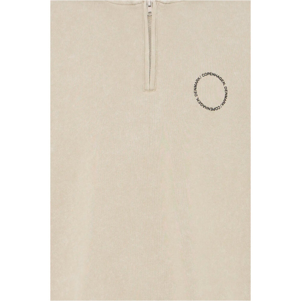 Blend sudadera hombre BHKHARI WASH HALFZP HOOD SWEAT vista detalle