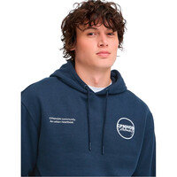 Blend sudadera hombre BHLOUIS GRAPHIC TXT HOOD SWEAT vista detalle