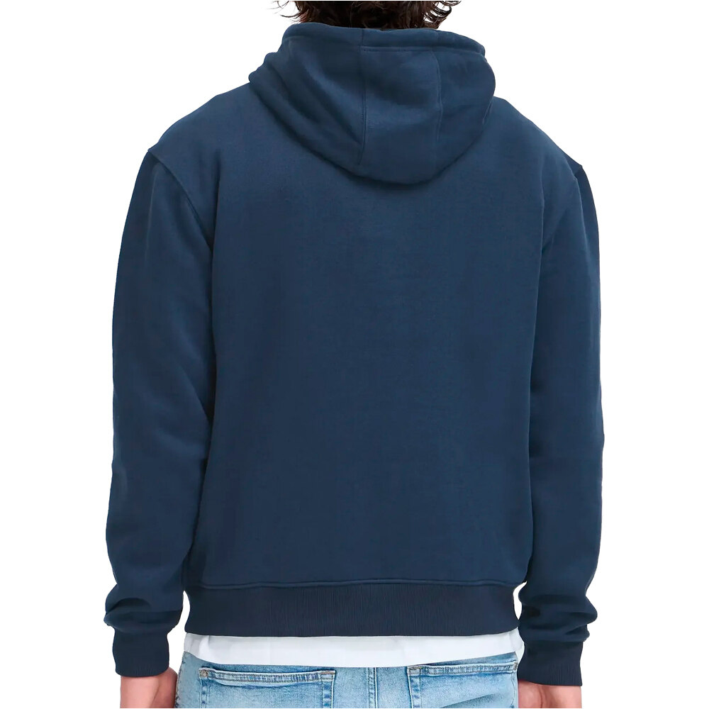 Blend sudadera hombre BHLOUIS GRAPHIC TXT HOOD SWEAT vista trasera
