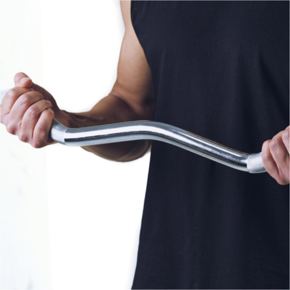 Bodytone barra pesas Barra Z (28mm) + topes 03