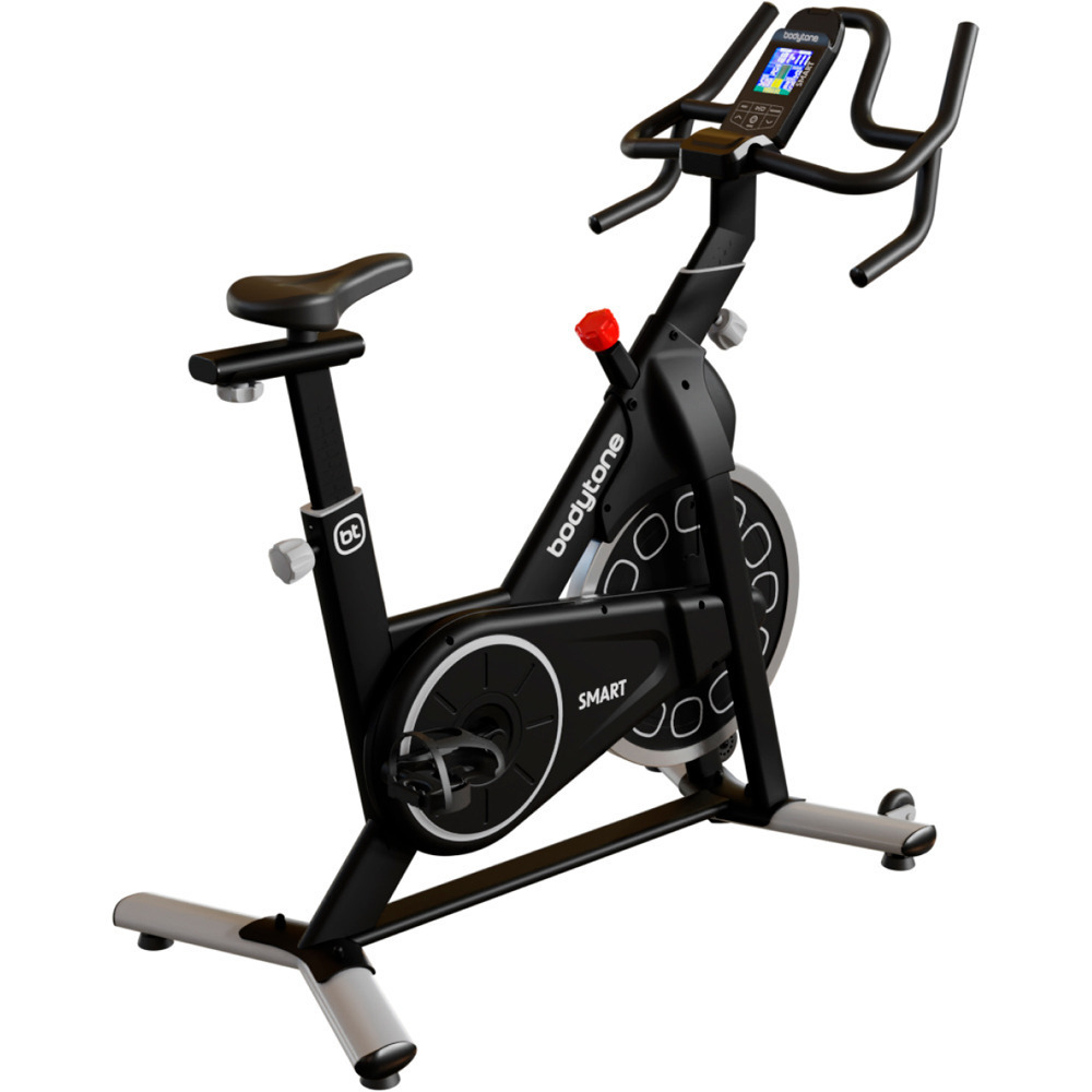 Bodytone bicicleta estática Active Bike 300 Smart - Gris vista frontal