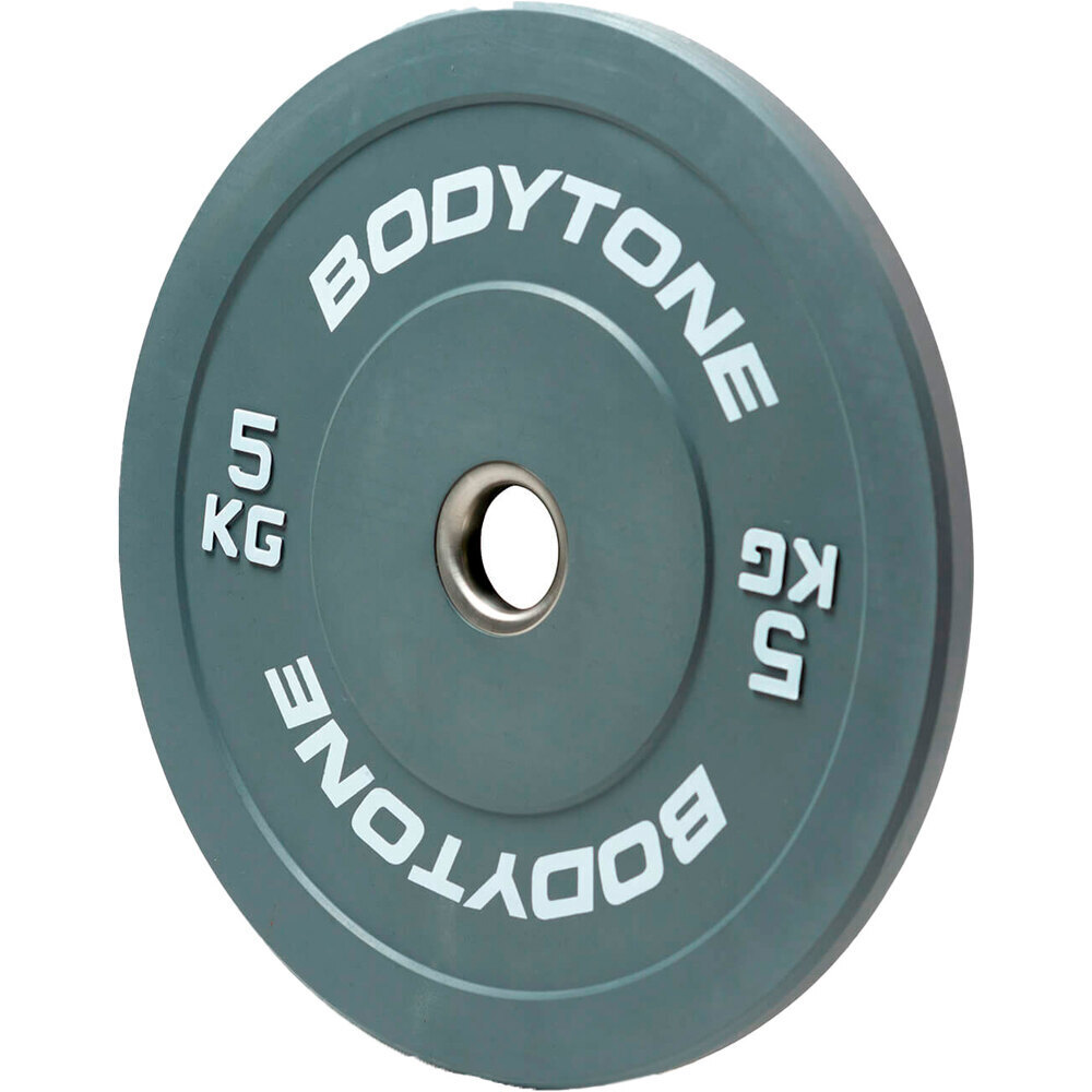 Bodytone disco pesas Bumper de goma maciza 5 kg 01