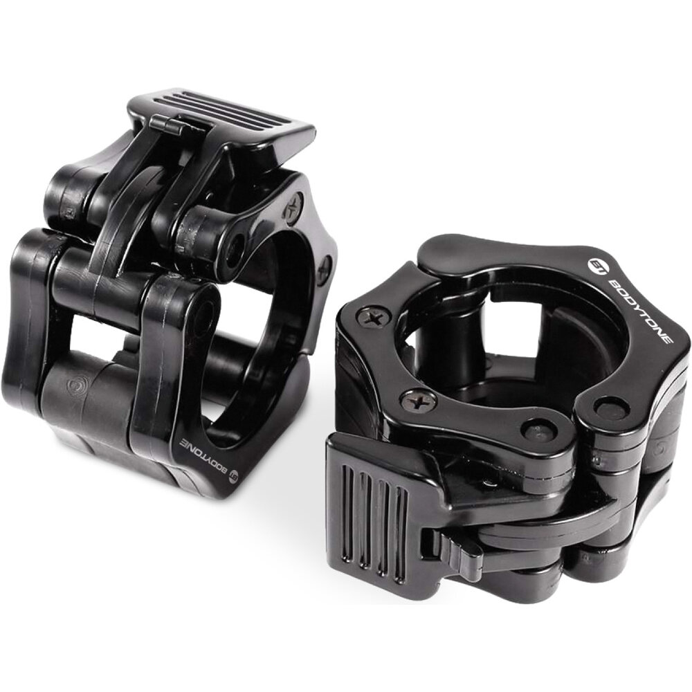 Bodytone fijaciones pesas C/OL Cierres de liberacion rapida vista frontal