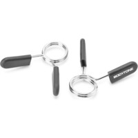 Bodytone fijaciones pesas Topes para barras 28mm (Par) vista frontal