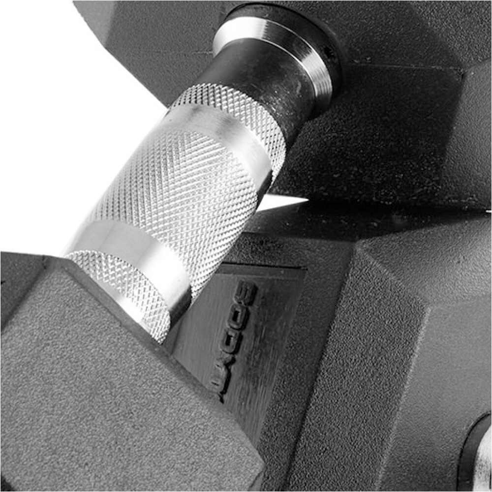 Bodytone mancuernas Mancuernas de goma hexagonales 10 kg 02