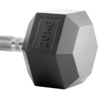 Bodytone mancuernas Mancuernas de goma hexagonales 20 kg 01