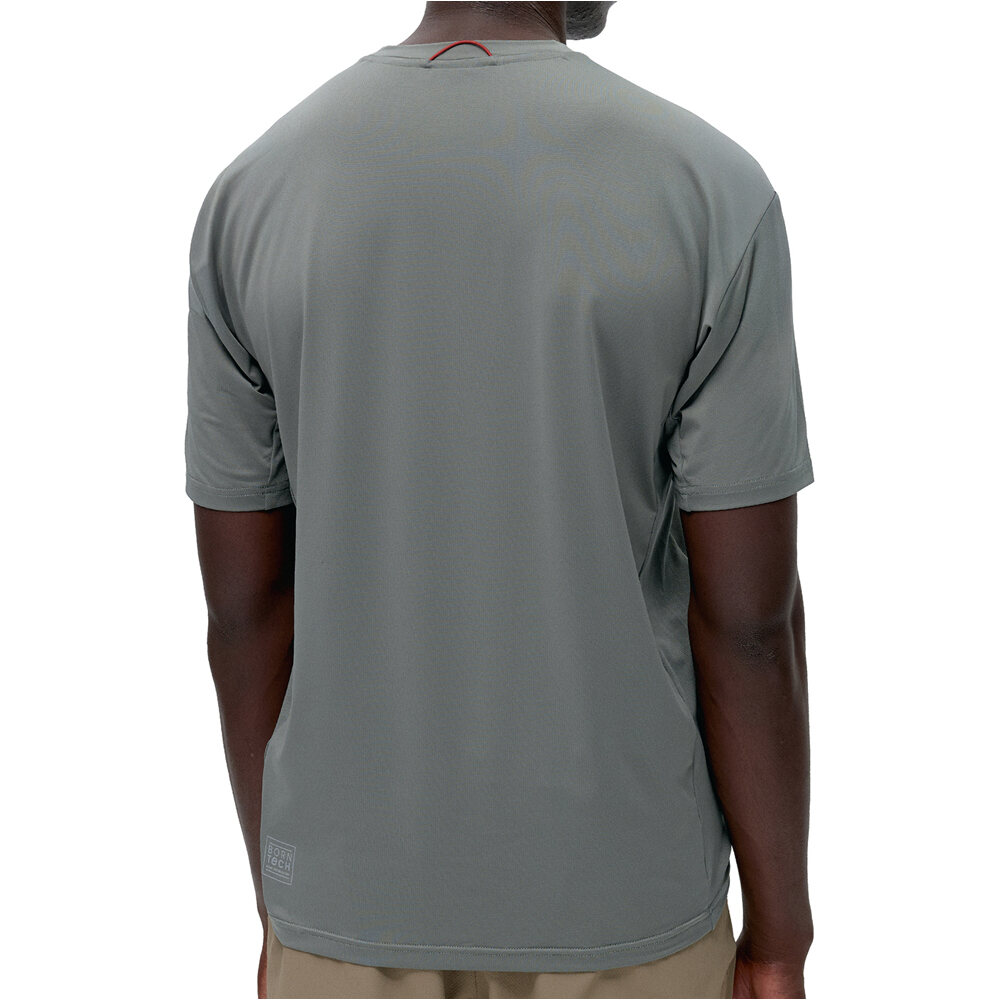 Born Living Yoga camiseta fitness hombre Bering vista trasera