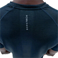 Born Living Yoga camiseta fitness hombre Grav vista detalle