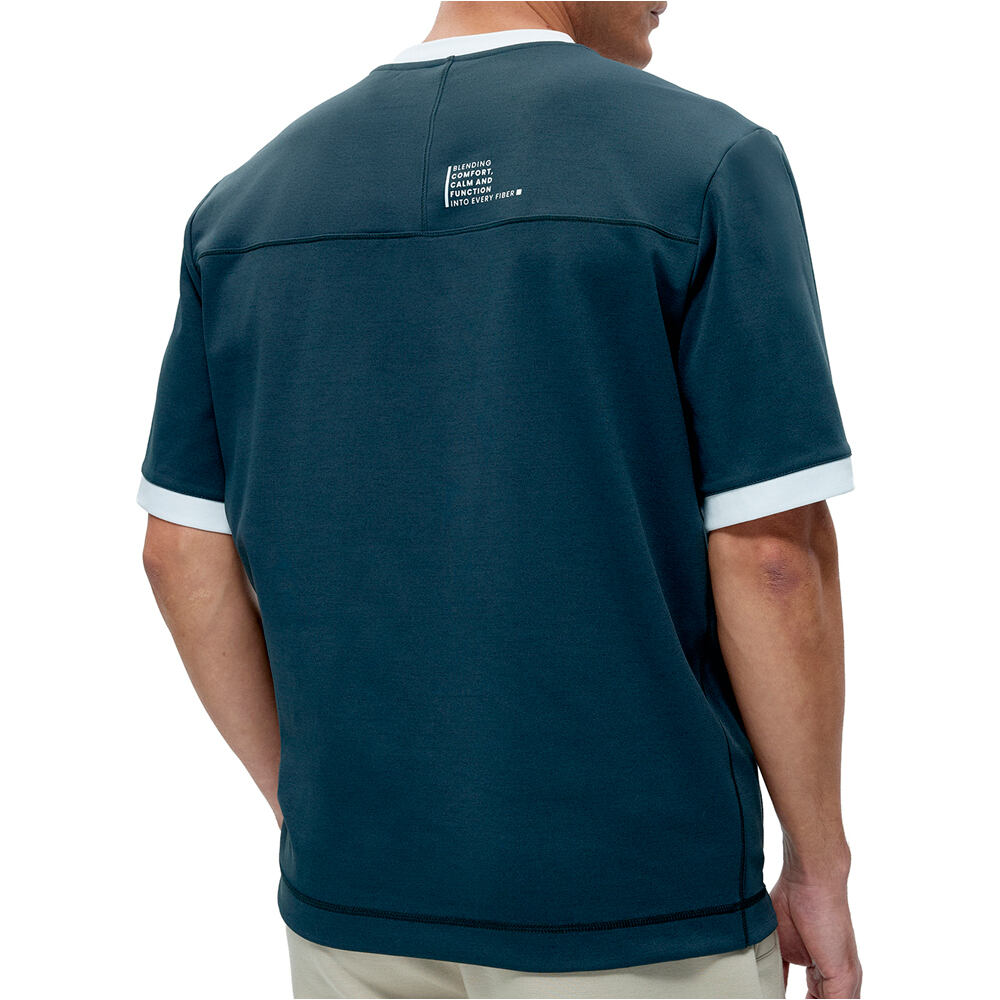Born Living Yoga camiseta fitness hombre Layer vista trasera