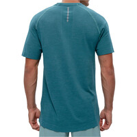 Born Living Yoga camiseta fitness hombre T-shirt Nyong vista trasera