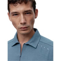 Born Living Yoga camiseta fitness hombre T-Shirt Polo Kariba vista detalle