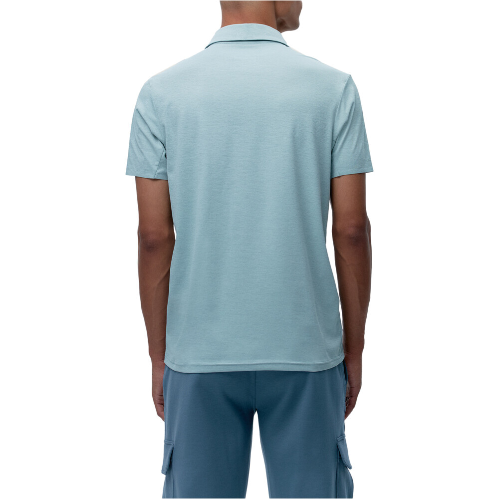 Born Living Yoga camiseta fitness hombre T-Shirt Polo Kariba vista trasera