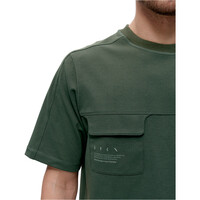 Born Living Yoga camiseta fitness hombre Tirreno vista detalle