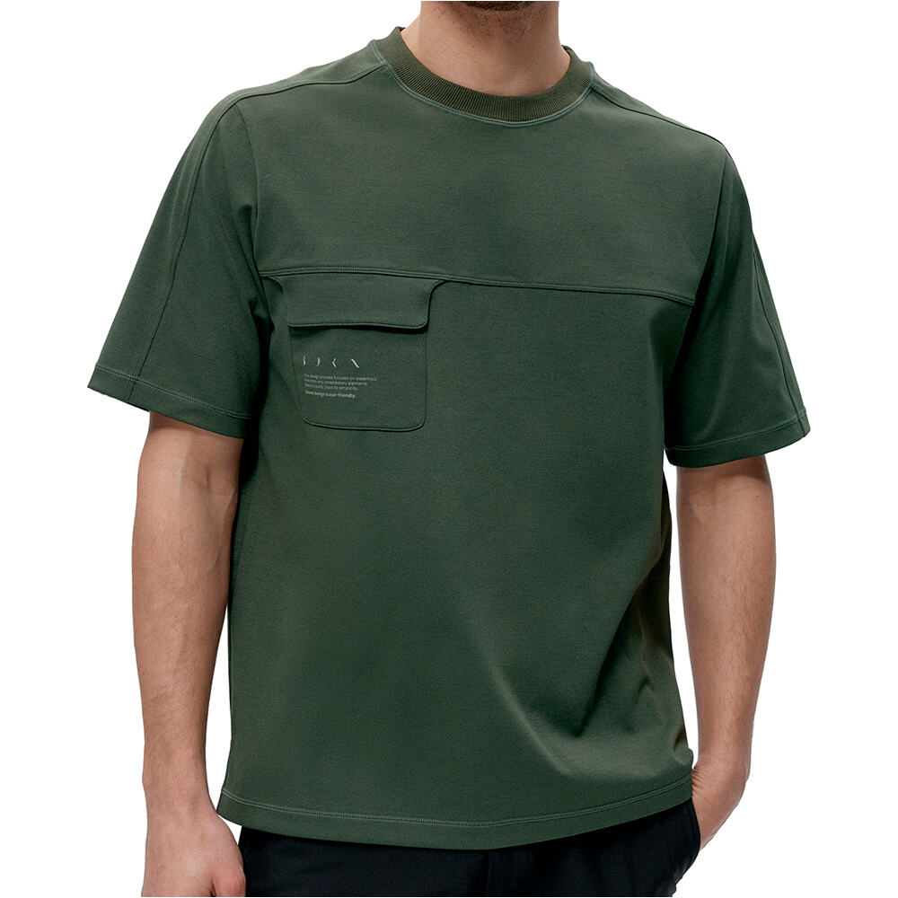 Born Living Yoga camiseta fitness hombre Tirreno vista frontal