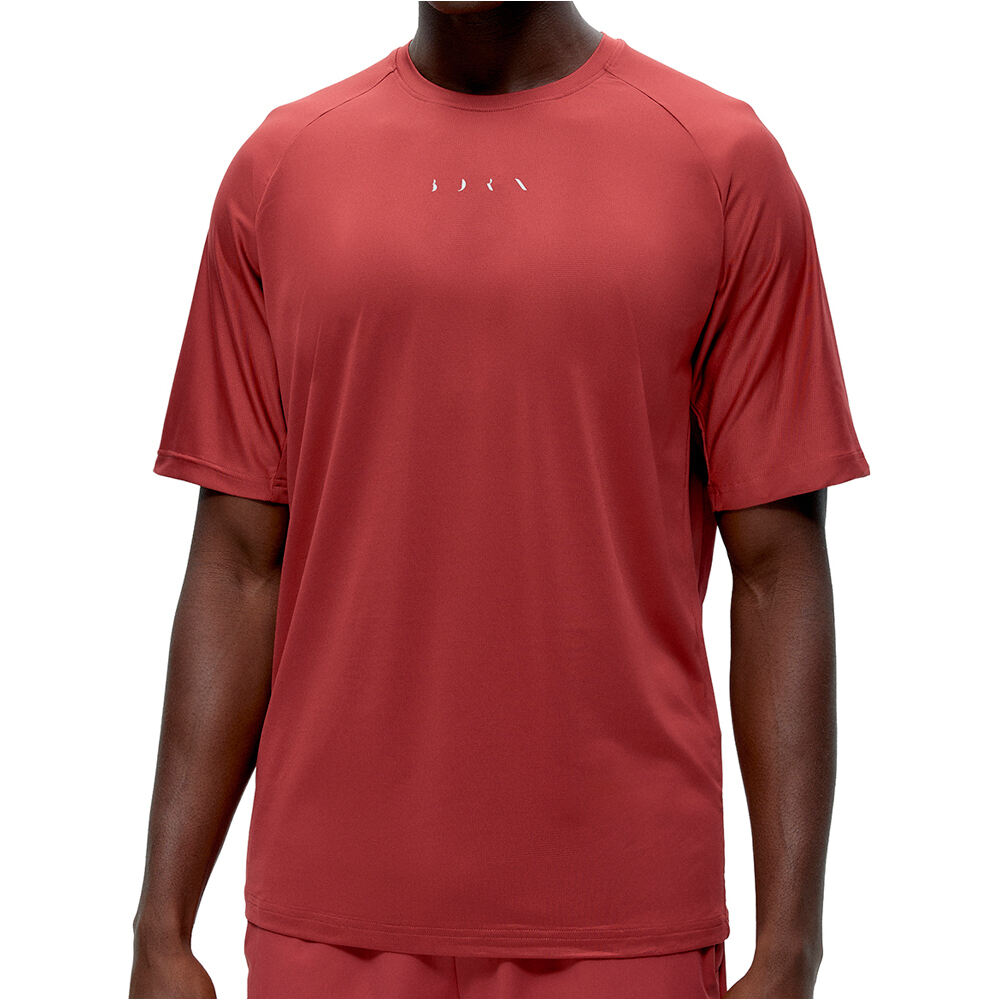 Born Living Yoga camiseta fitness hombre Trak vista frontal