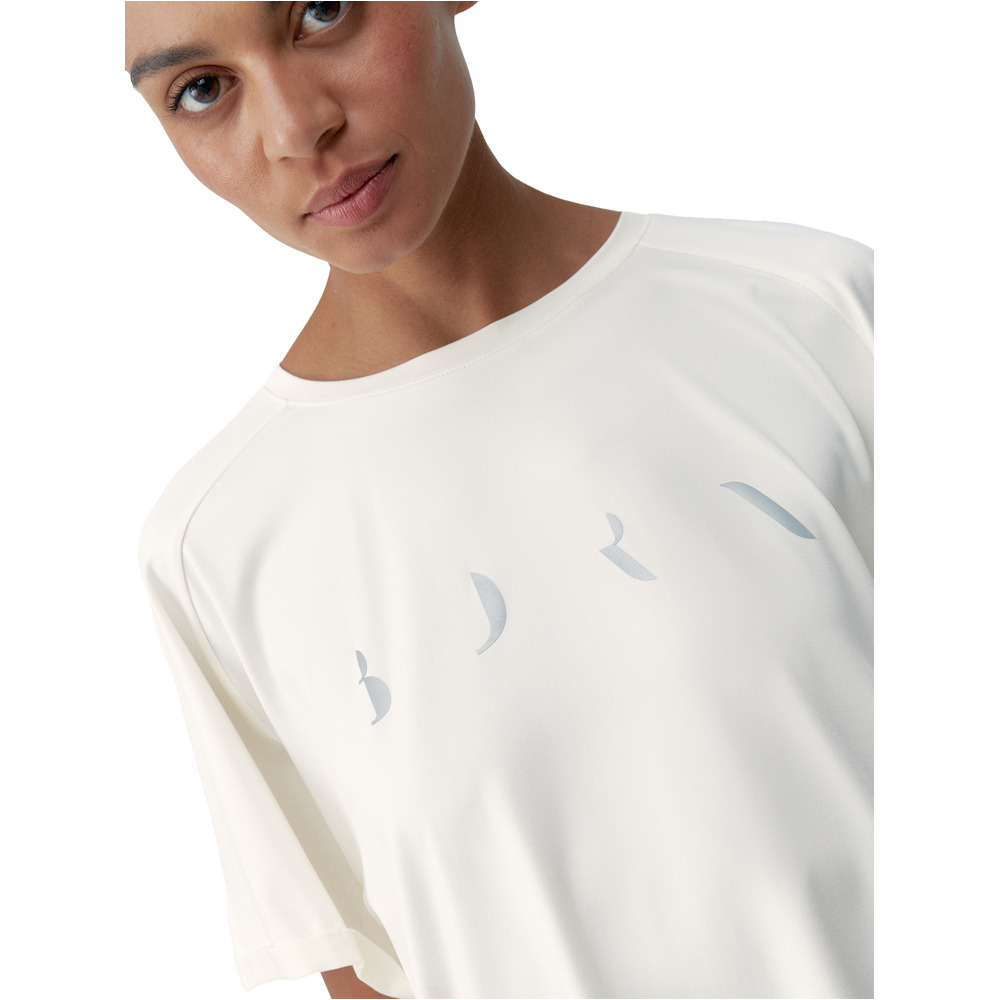 Born Living Yoga camiseta manga corta mujer T-Shirt Vero vista detalle