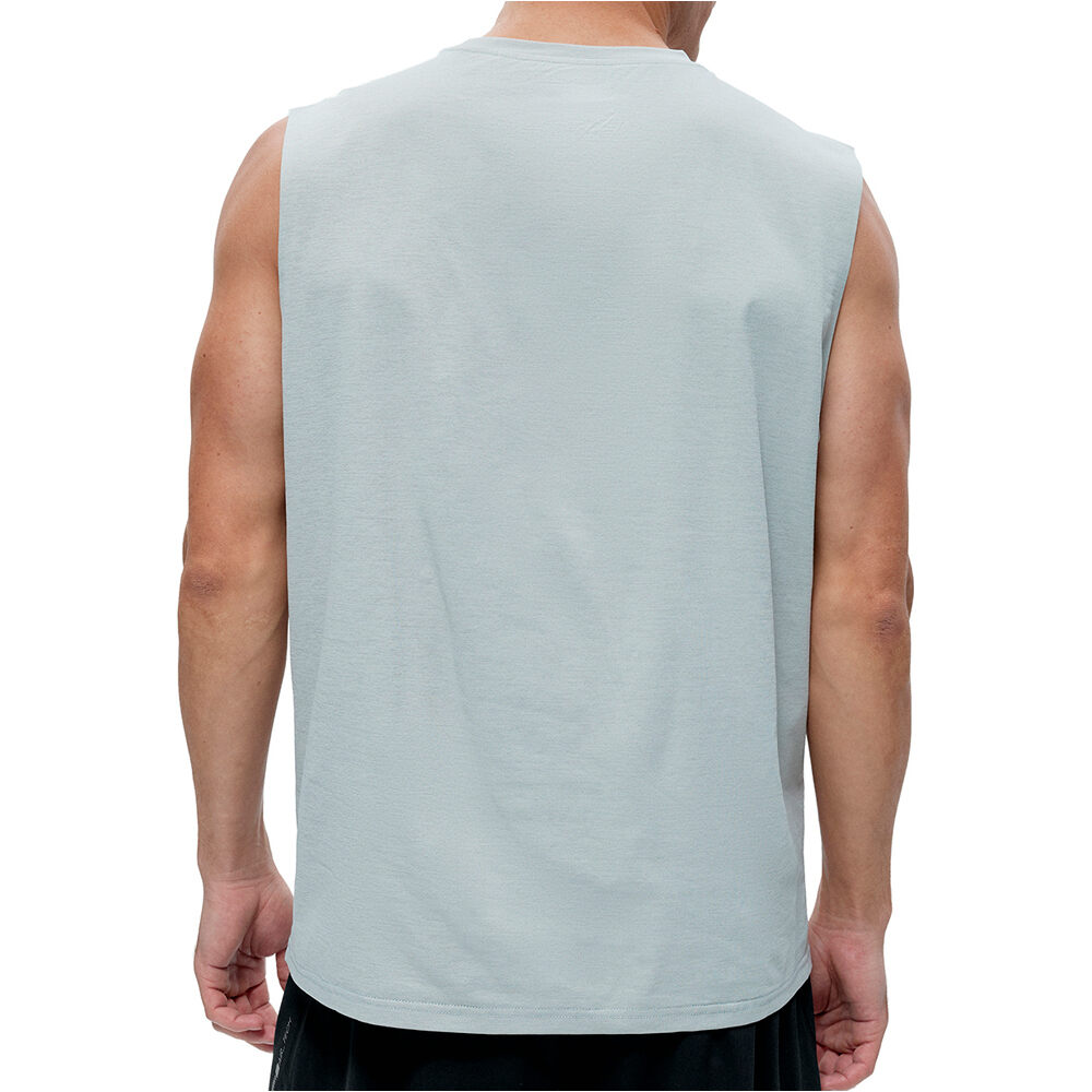 Born Living Yoga camiseta tirantes fitness hombre Daxon vista trasera