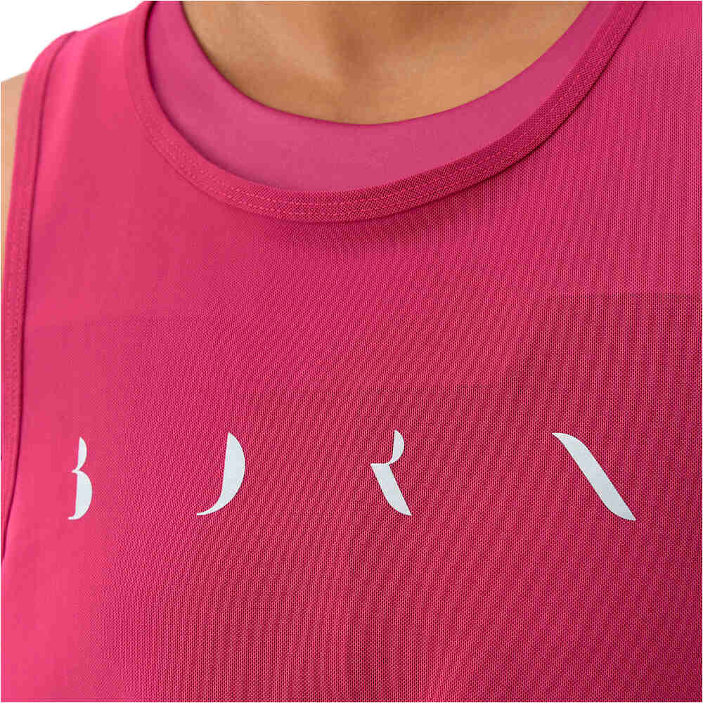 Born Living Yoga Camiseta Tirantes Yoga T-shirt Bora vista detalle