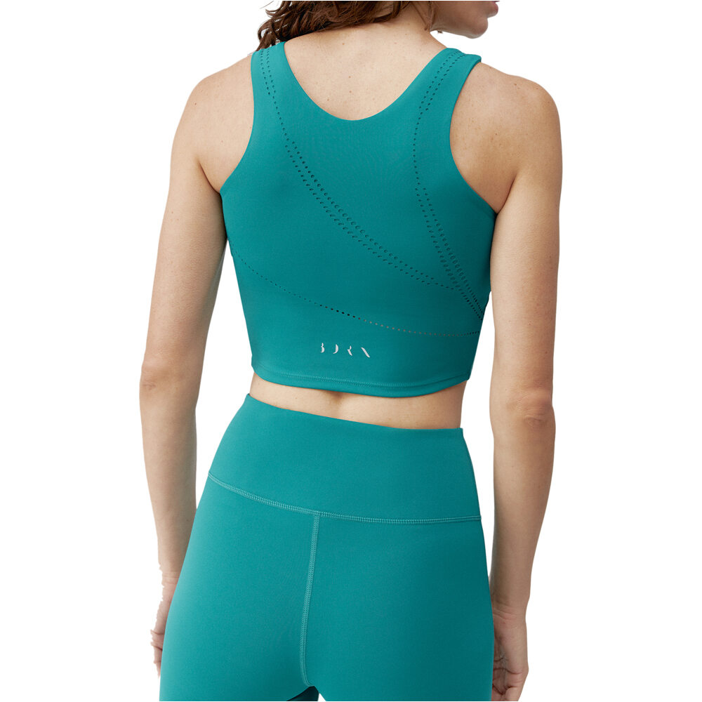 Born Living Yoga Camiseta Tirantes Yoga Top Zenda vista trasera