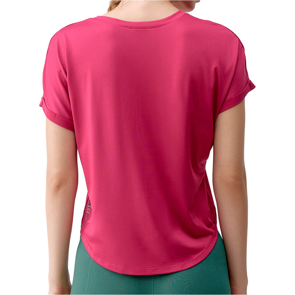 Born Living Yoga camisetas fitness mujer Azami vista trasera