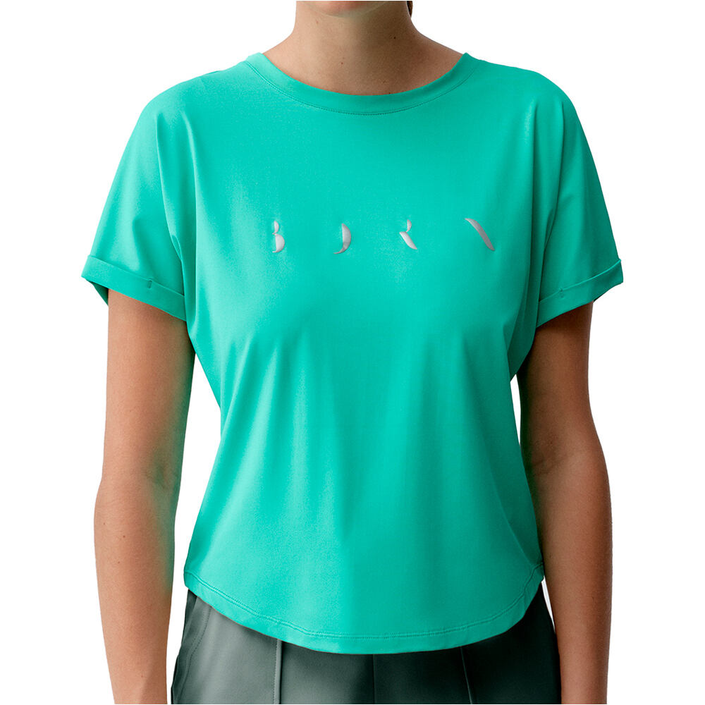 Born Living Yoga camisetas yoga Azami vista detalle
