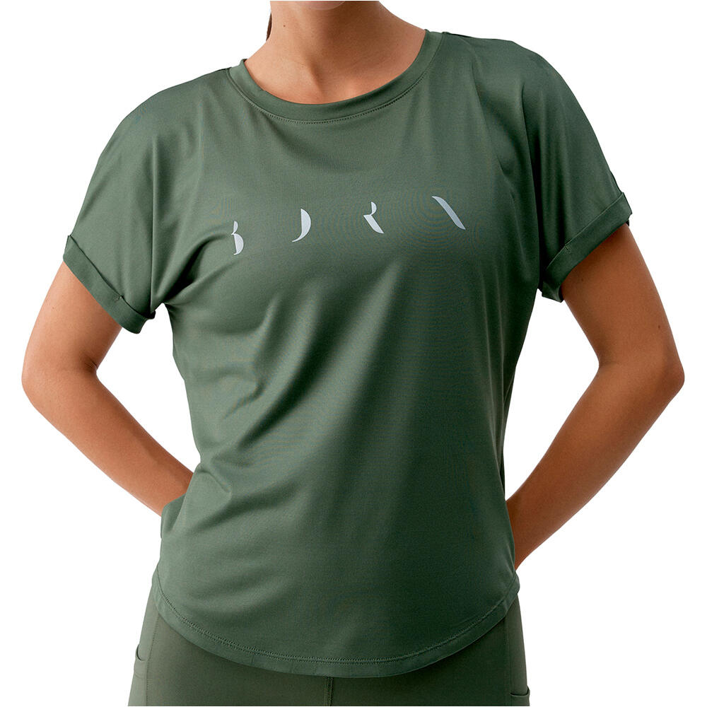 Born Living Yoga camisetas yoga T-shirt Azami vista frontal